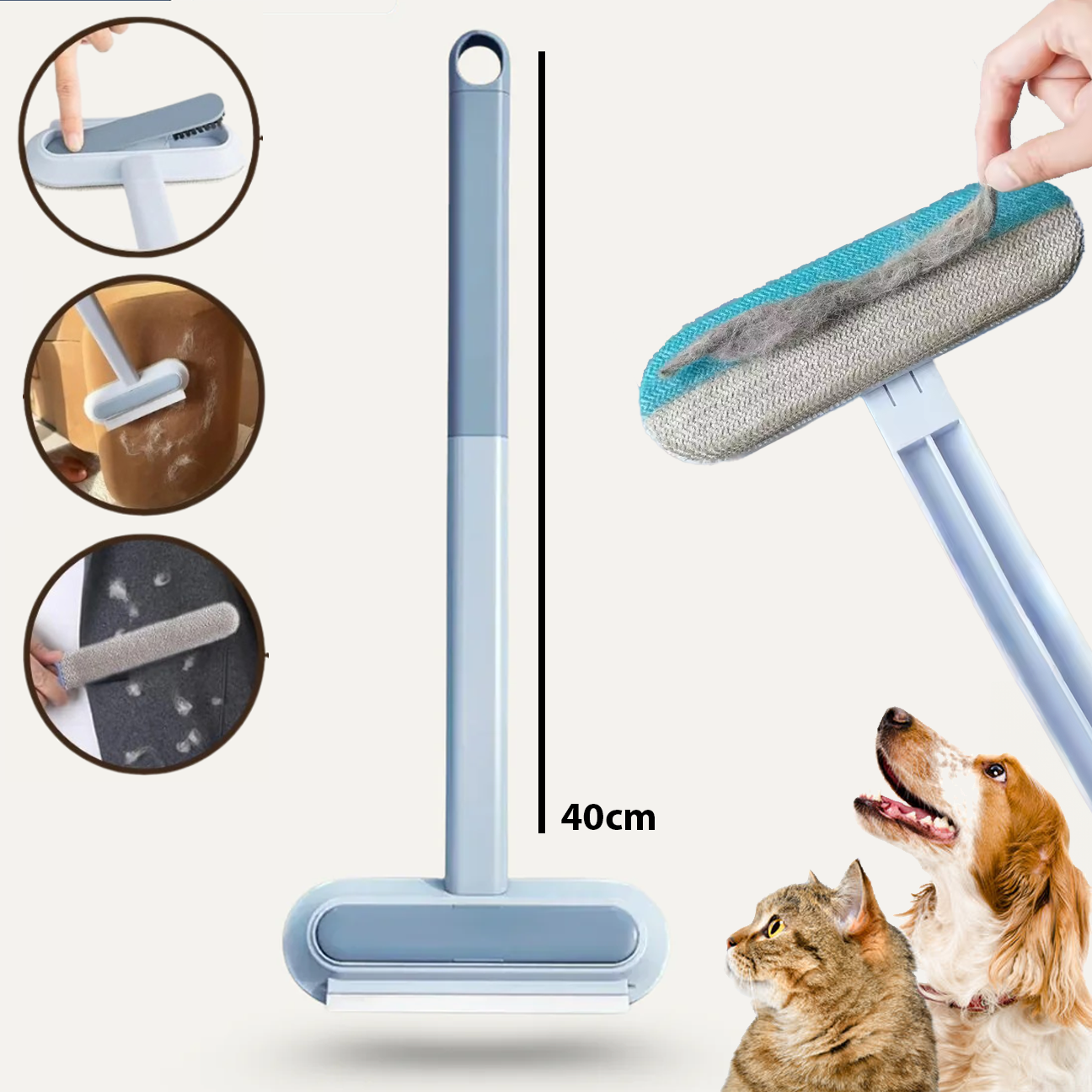 ShearEase™ — Effortlessly Erase Pet Hair and Reclaim Your Calm, Cozy Home