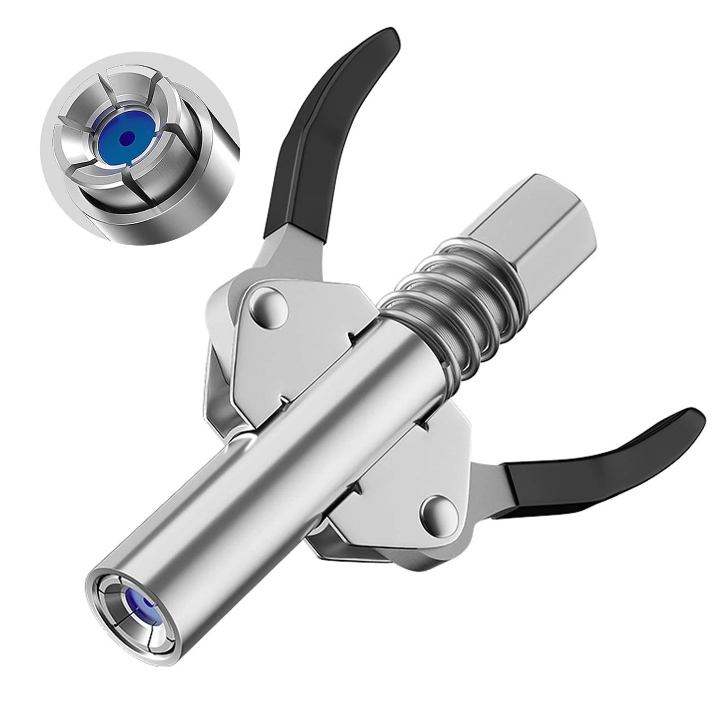 GripMaster™ — Conquer Grease Jobs Fast with Zero Leaks and One-Handed Control