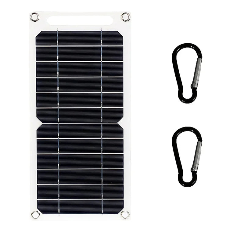 30W Portable Solar Panel | Ultralight USB Charger | Monocrystalline, Waterproof | Camping