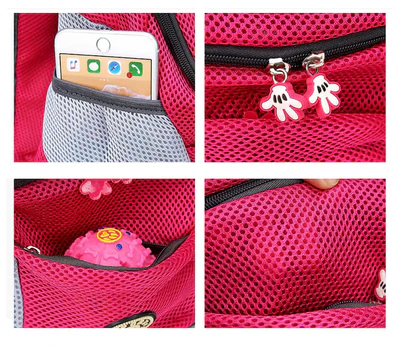 Dog Carrier Backpack | Ventilated Mesh & Padded Base | Adjustable Straps & Side Pockets