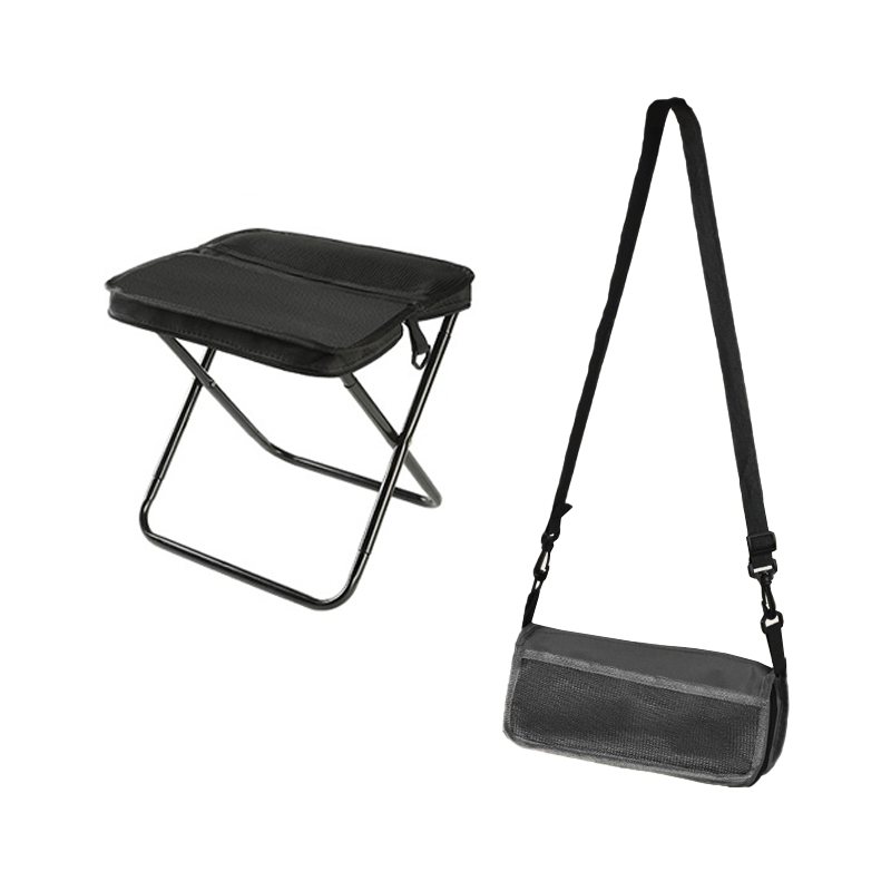 Foldable Backpack Stool | Portable Seat | Durable Oxford Fabric | Supports 330 lb