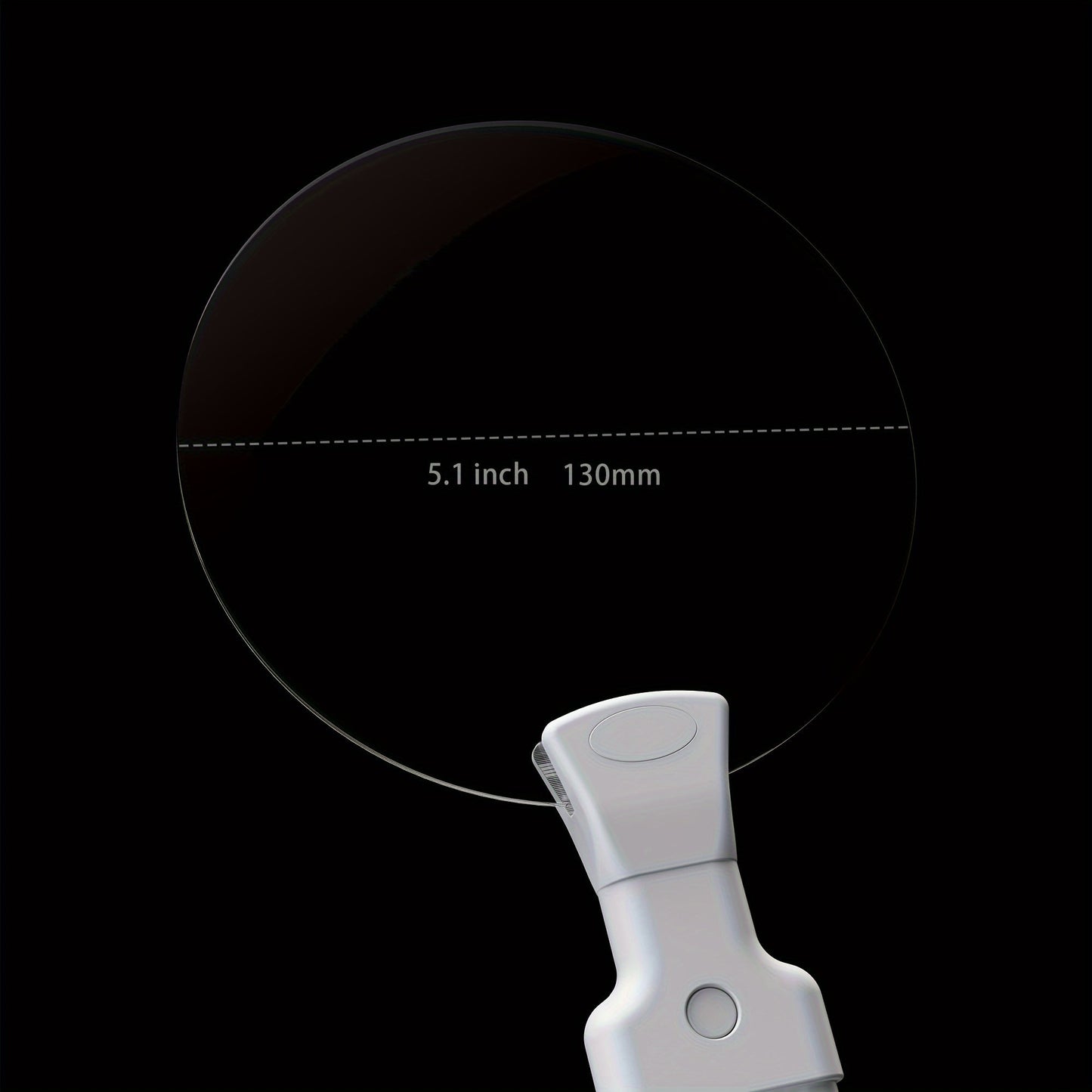 Hands-Free Magnifier for Reading | 5X Magnification | Adjustable Neck Strap | For Sewing & Crafts