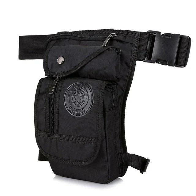 Leg Bag for Riders | Multi-Pocket & Adjustable Straps | Canvas Construction & Comfortable Fit