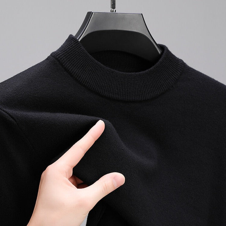 Men's Sweater | Elegant Hem | Pure Cashmere | Comfortable Fit