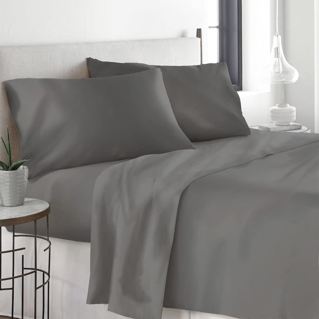 Queen Bedding Set | Cooling Polyester Fabric | 4-Piece Set | Comfortable Sleep