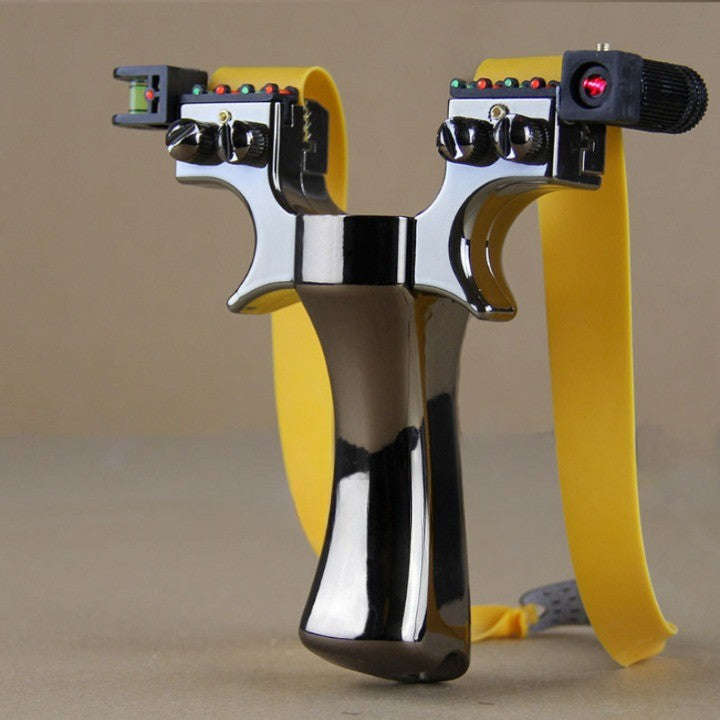 Slingshot | Laser-Aimed High-Precision | Ergonomic Handle | Outdoor Target Practice