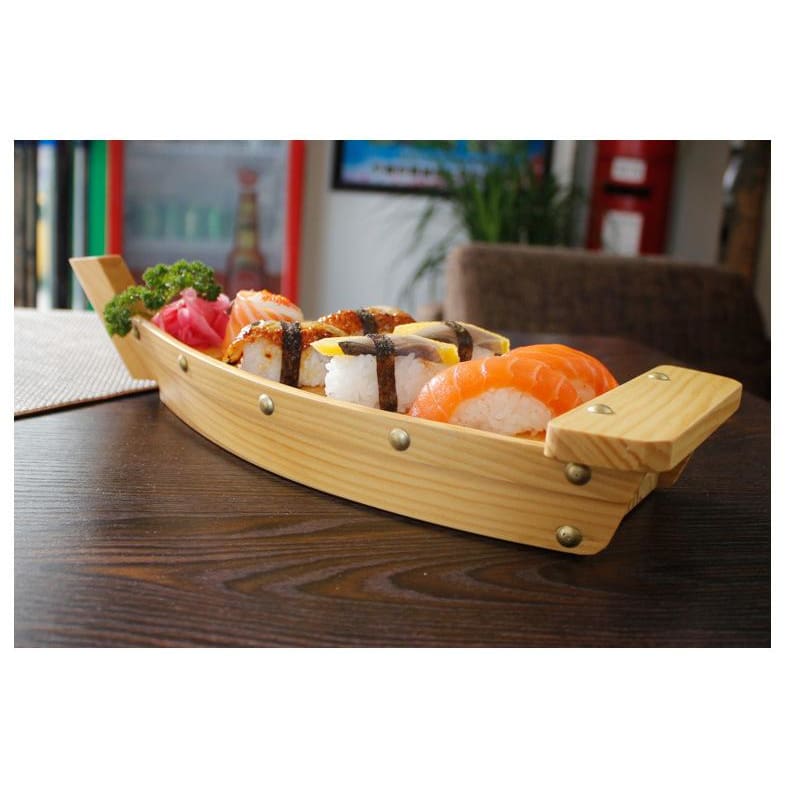Sushi Boat | Traditional Japanese Design | Eco-Friendly Timber & 3 Sizes