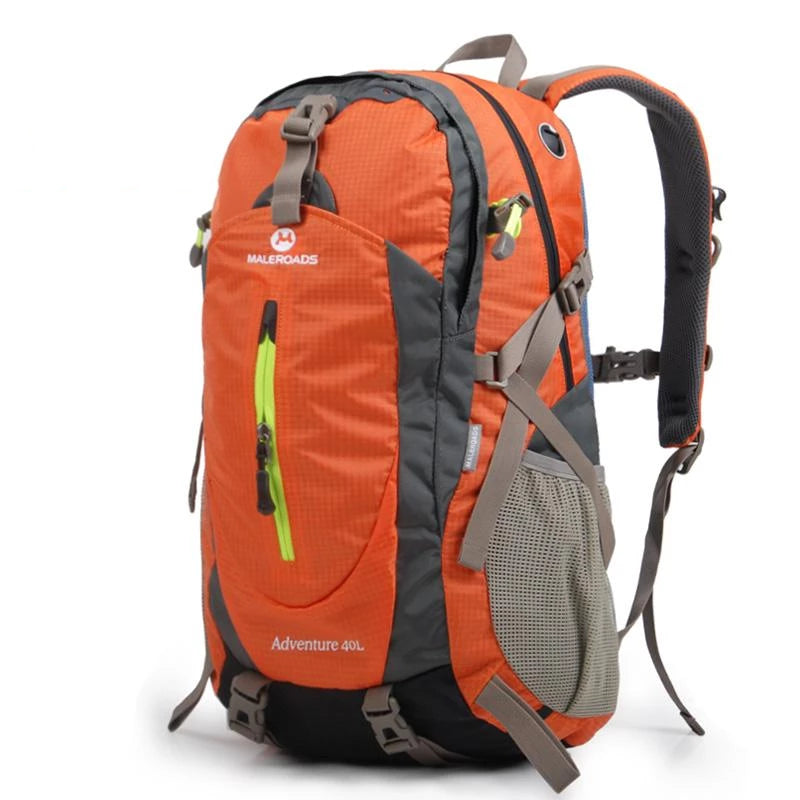 Travel Backpack | Large Capacity | Waterproof Nylon | Adjustable Straps & Breathable Comfort