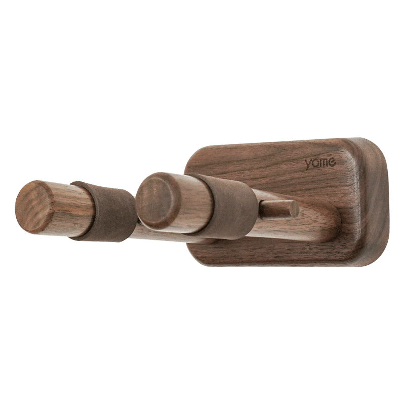 Wall-Mounted Guitar Holder | Heavy-Duty Adjustable Mount | Wood & Metal | Space-Saving