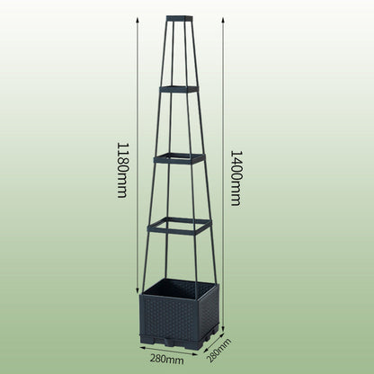 SkyRoot™ Tower — Transform Tiny Spots into Towering, Lush Gardens with Effortless Care