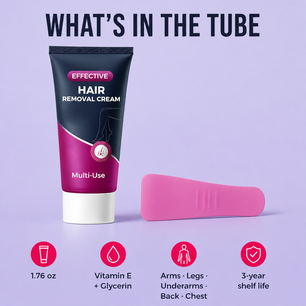 LumiSilk™ — Dissolve Stubble from the Root and Moisturize Skin Instantly