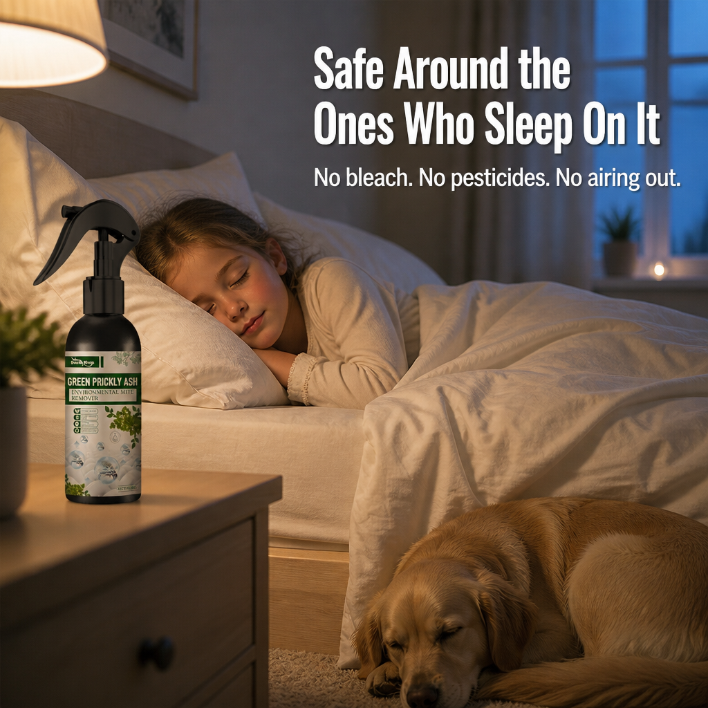 MiteGuard™ — Sleep Peacefully Again with Fast, All-Natural Dust Mite Defense