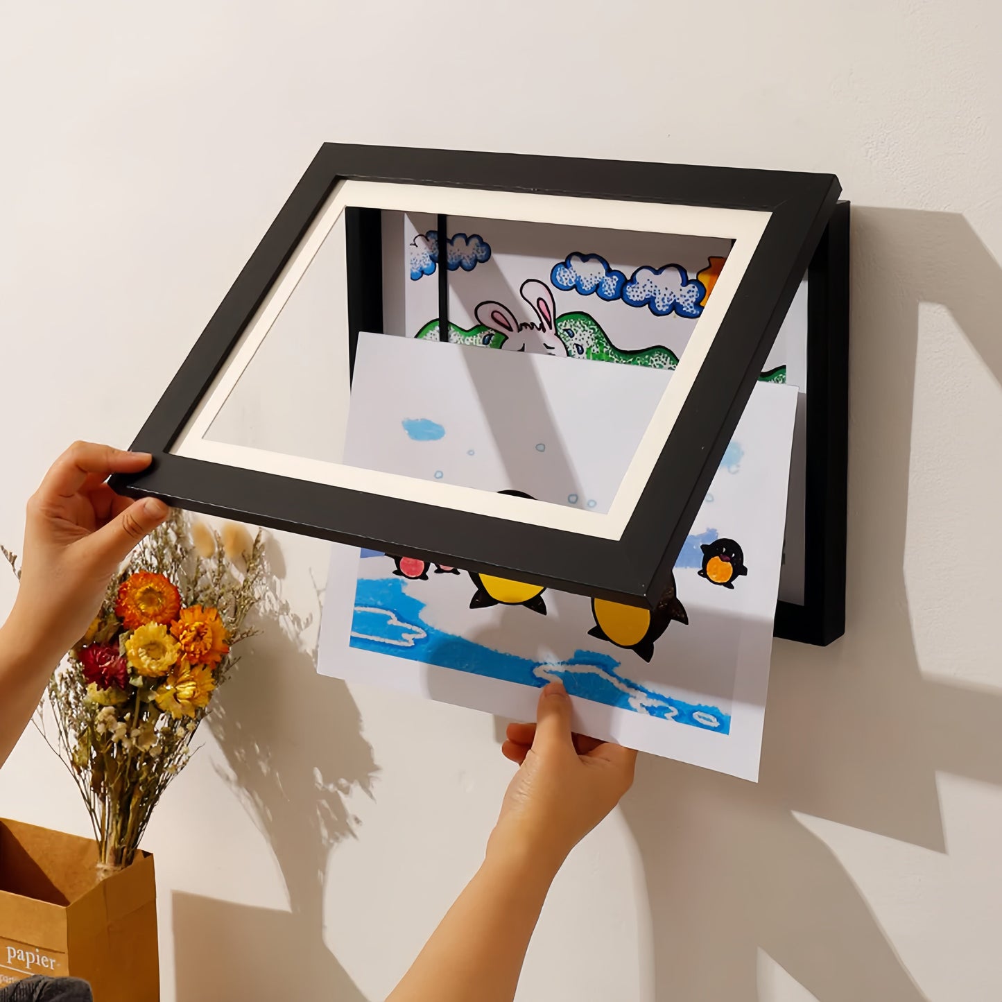 CreativaFrame™ — Turn Cluttered Art into Proud Family Treasures Instantly