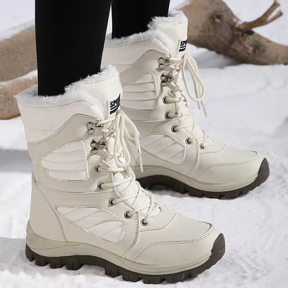 Women's Snow Boots Waterproof & Insulated High-Top