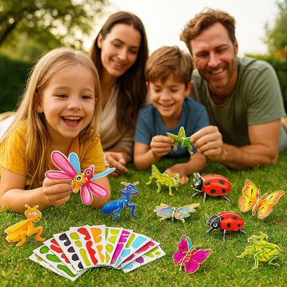 ImagineWorx™ 3D Puzzle Set — Ignite Creativity and Confidence with Every Colorful Snap