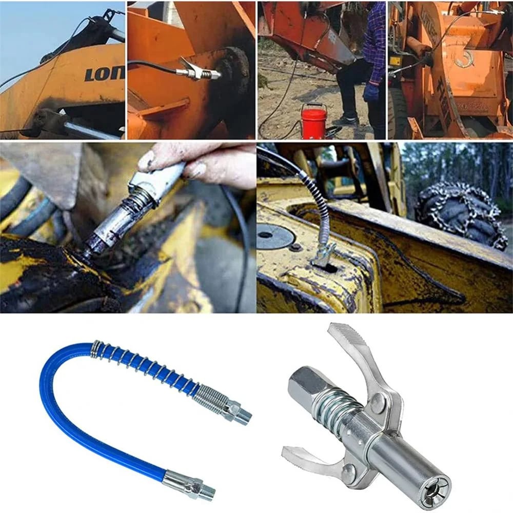 GripMaster™ — Conquer Grease Jobs Fast with Zero Leaks and One-Handed Control