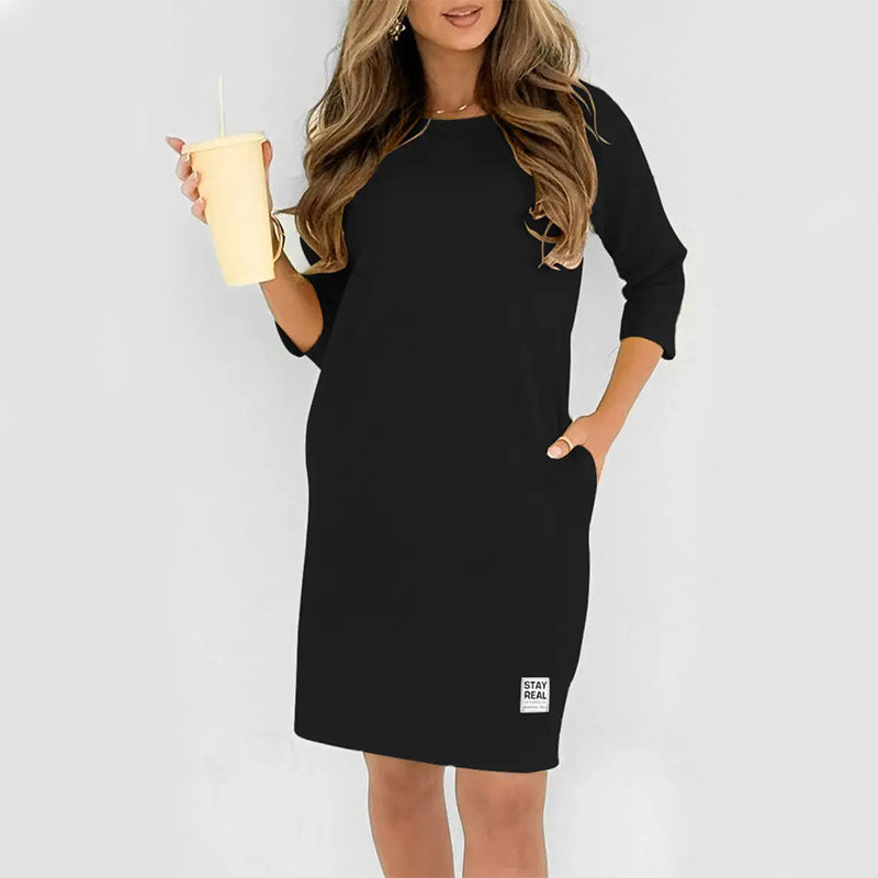 VeraVibe™ Dress — Feel Unstoppable with Feather-Soft Freedom and Effortless Style
