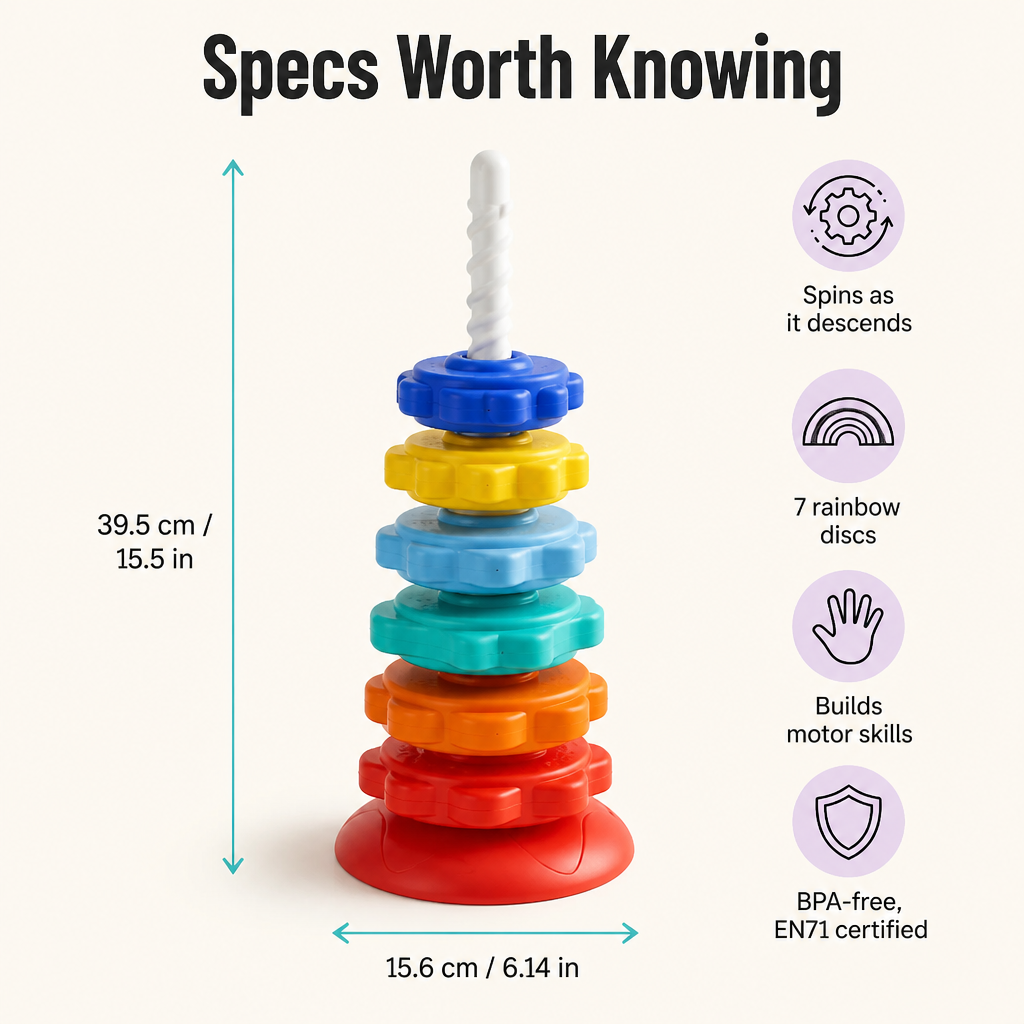 SpinMuse™ — Captivate Your Toddler with Mesmerizing Spins That Grow Focus and Skills