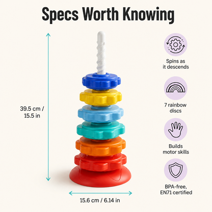 SpinMuse™ — Captivate Your Toddler with Mesmerizing Spins That Grow Focus and Skills