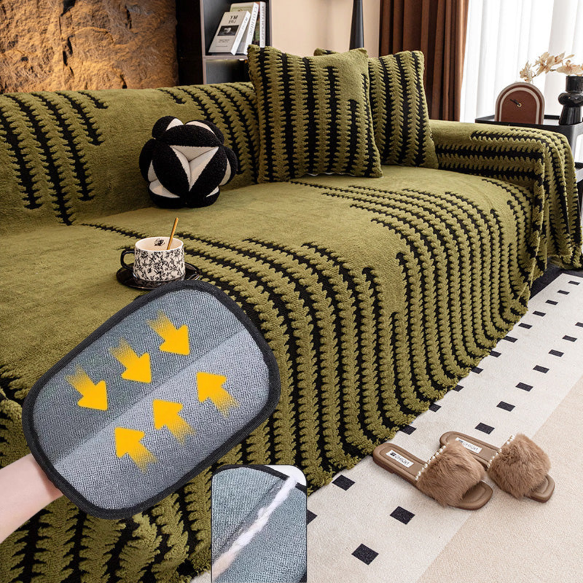 Velvessence™ — Sink into Plush Comfort That Clings Tight and Stays Put