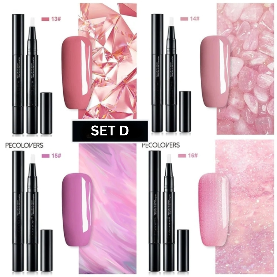 ChromaticFury™ Gel Pens — Command Attention with Stunning Nails That Wow Instantly