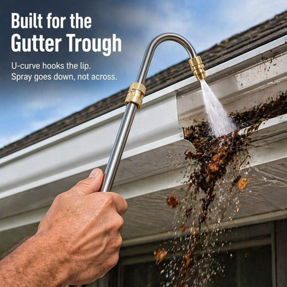 SkySweep™ — Eliminate Gutters, Siding & Upstairs Dirt Without Using a Ladder