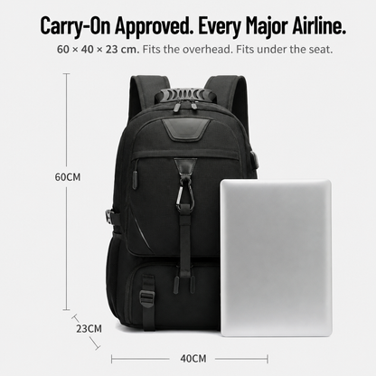 VeriTrek™ Expandable Backpack — Travel Light, Expand Space, Conquer Every Trip with Confidence