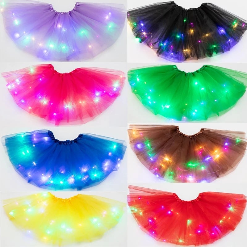 LumaFlick™ LED Tutu Skirt — Ignite Pure Joy and Glow with Every Twirl