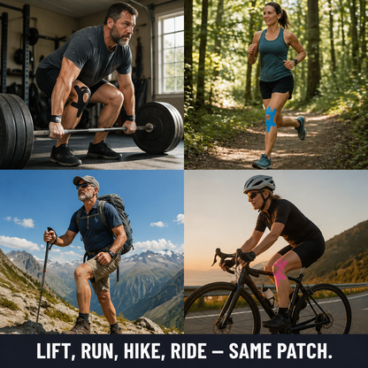GlideTube™ — Snap on Pain-Free Knees That Move With You All Day