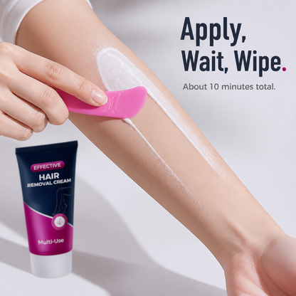 LumiSilk™ — Dissolve Stubble from the Root and Moisturize Skin Instantly