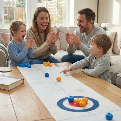 FluxCurl™ Mini Curling Set — Ignite Sharp Focus and Unforgettable Family Showdowns