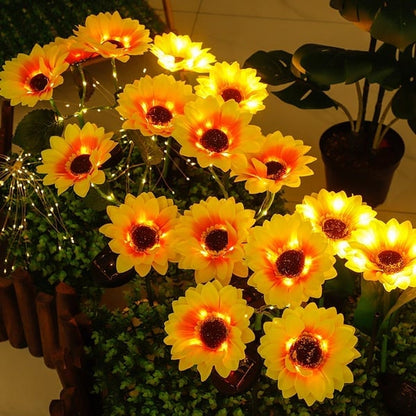 SunLura™ Solar Sunflowers — Transform Your Garden into a Magical, Glow-All-Night Sanctuary