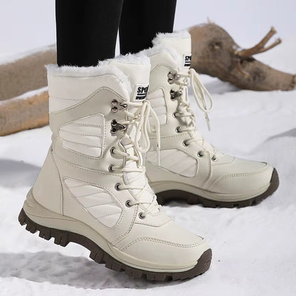 Women's Snow Boots Waterproof & Insulated High-Top