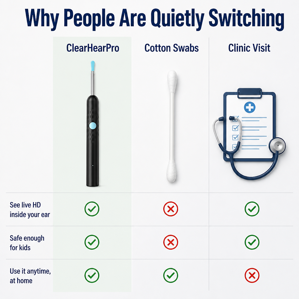 AudiaVue™ — See Every Detail, Clean Ears Calmly and Confidently