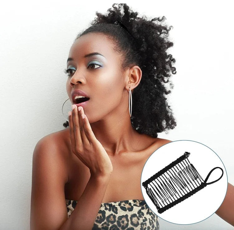 ForteClasp™ — Unshakable Hold That Empowers Your Thick Hair All Day
