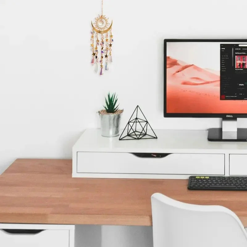 HaloBeam™ — Transform Your Space with Soothing Rainbows and Celestial Calm