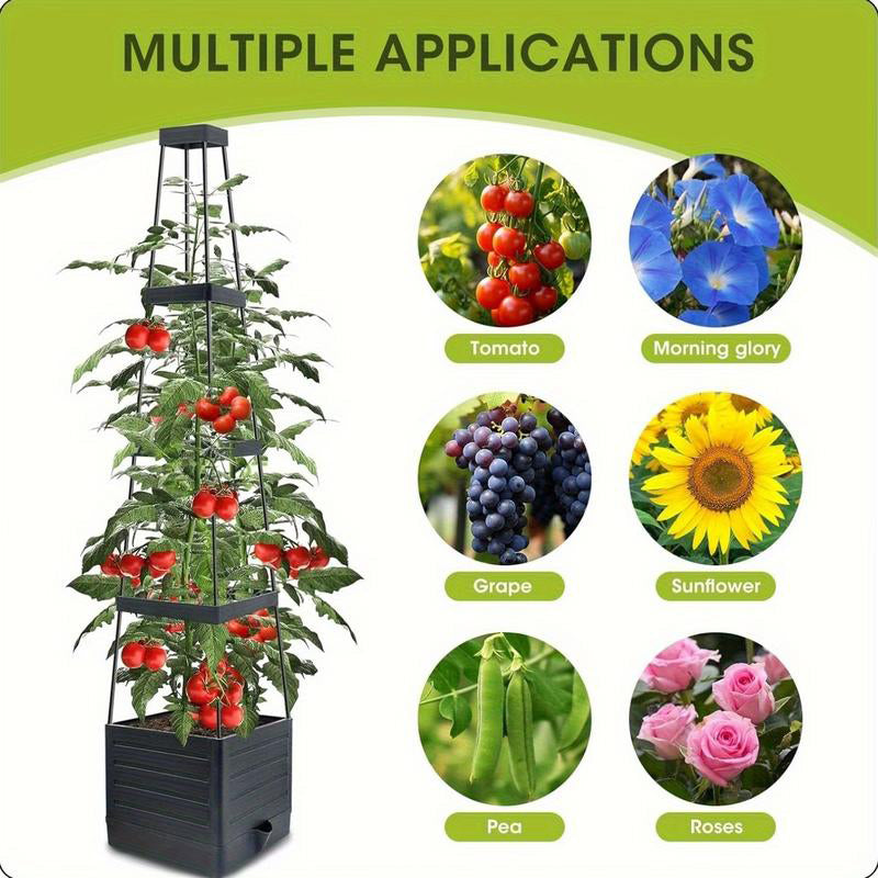 SkyRoot™ Tower — Transform Tiny Spots into Towering, Lush Gardens with Effortless Care