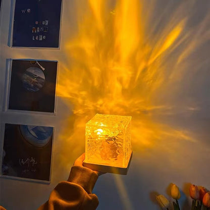 LuxeAura™ Crystal Lamp — Wrap Your Room in Soothing, Colorful Warmth That Transforms Every Moment