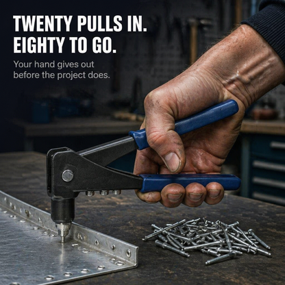 DrillForce™ — Turn Your Drill Into a Rivet-Pulling Powerhouse That Ends Hand Fatigue