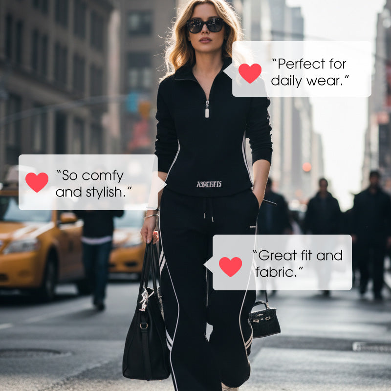 VelaStride™ Two-Piece Set — Unleash All-Day Confidence with Effortless Style and Comfort