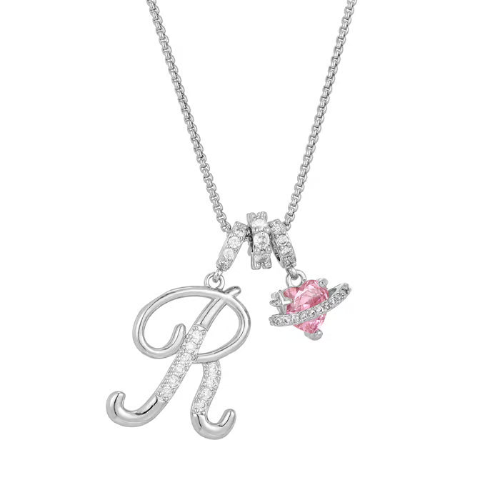 AuraNest™ 3-Layer Initial Necklace — Wear Your Story in Radiant Gold and Effortless Elegance