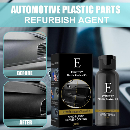 RadiantEdge™ Plastic Revival Kit — Instantly Bring Dull Plastics Back to Deep, Lasting Shine