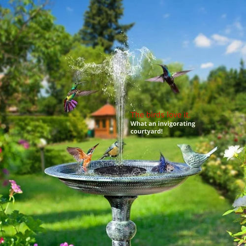 AquaSeren™ — Ignite Your Garden’s Soul with Effortless, Sun-Powered Serenity