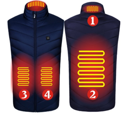 BlazeShell™ Heated Vest — Ignite Your Body, Crush Winter’s Chill, and Move Free