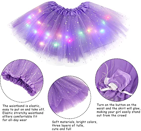 LumaFlick™ LED Tutu Skirt — Ignite Pure Joy and Glow with Every Twirl