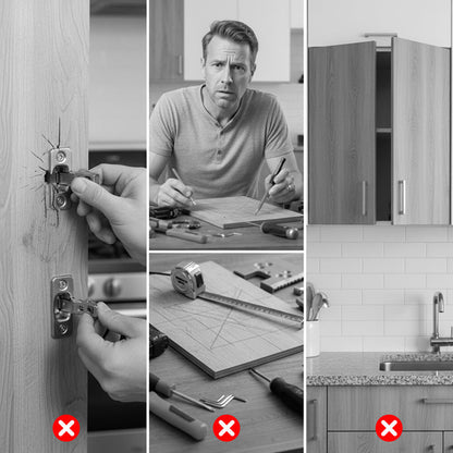 HingeMaster™ — Nail Perfect Cabinet Doors with Magnetic, Flawless Precision Every Time