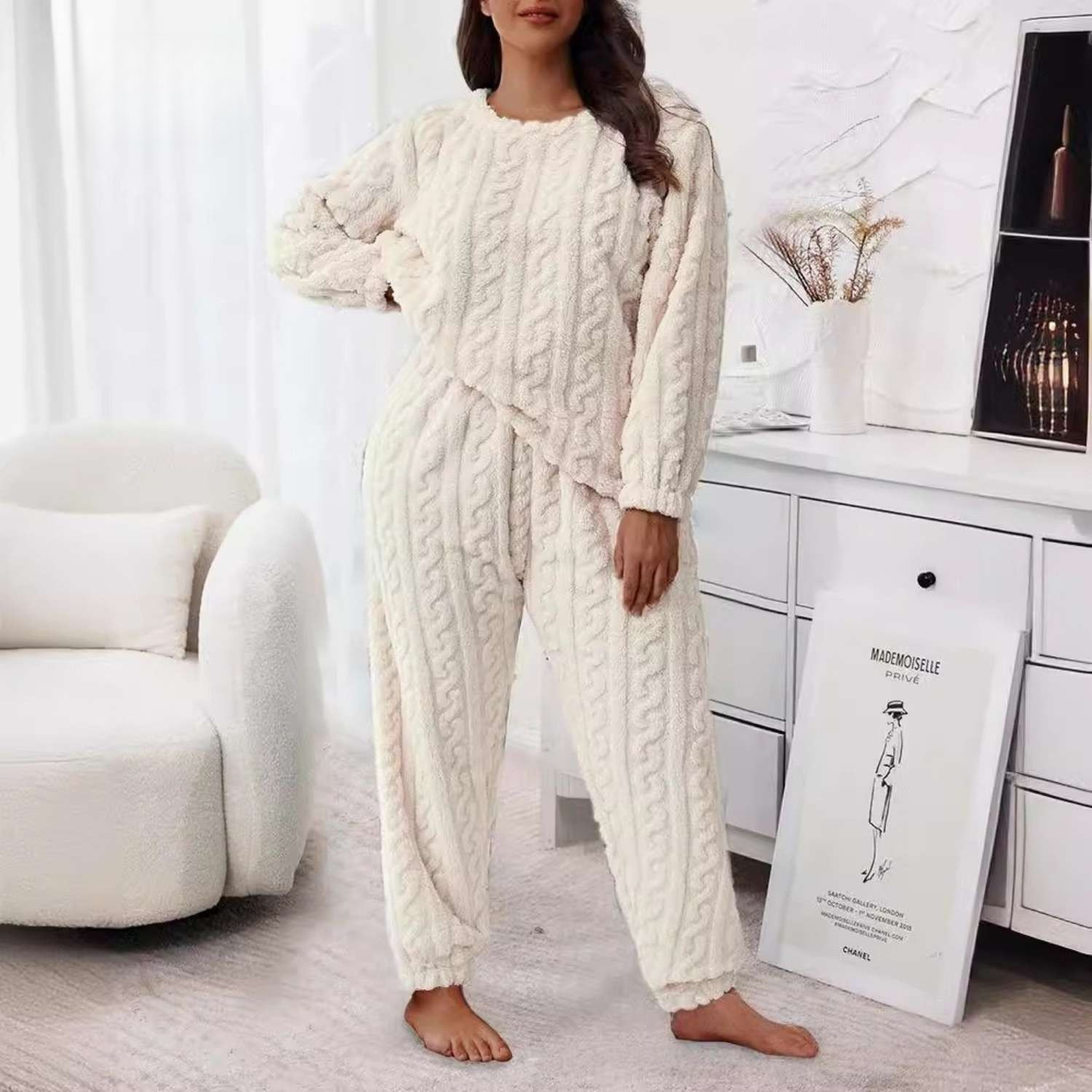 LumaTherm™ Pajama Set — Wrap Yourself in Silky Soft Warmth That Ends Sleepless, Chilly Nights