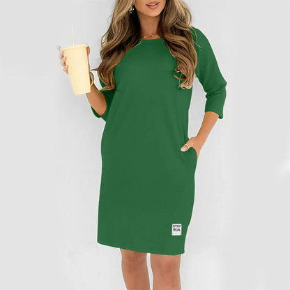 VeraVibe™ Dress — Feel Unstoppable with Feather-Soft Freedom and Effortless Style