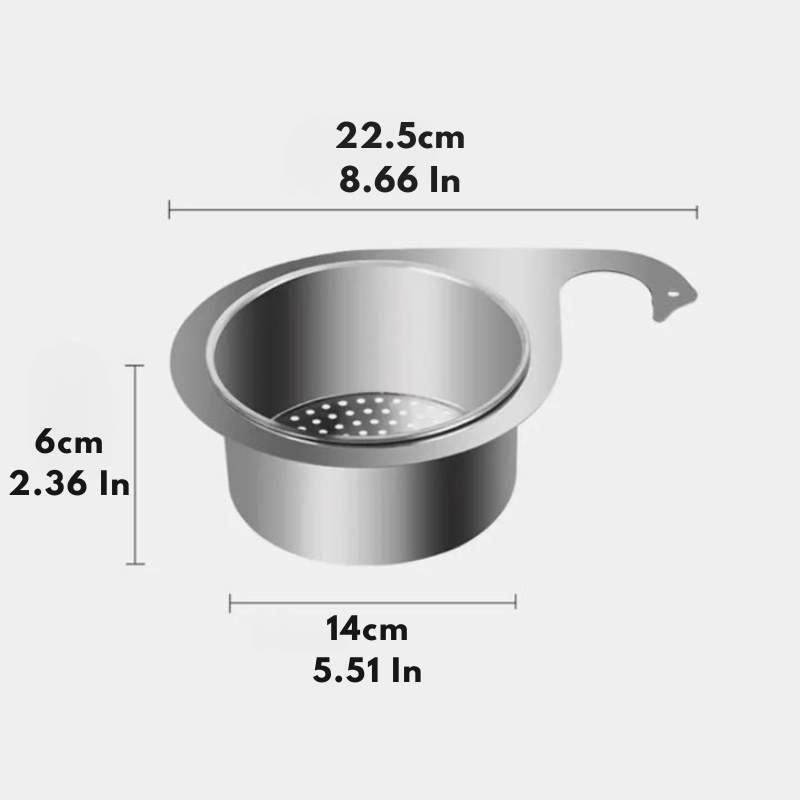 DrainDefender™ Ultra-Fine Screen — Block Every Crumb for a Hassle-Free, Sparkling Sink Every Day