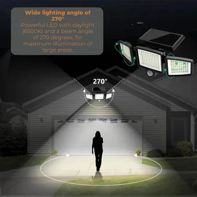 Radianta™ — Effortless Solar Security That Lights Up Peace of Mind Every Night